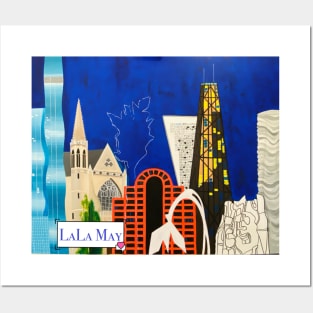 Chicago Architectural Menagerie Posters and Art